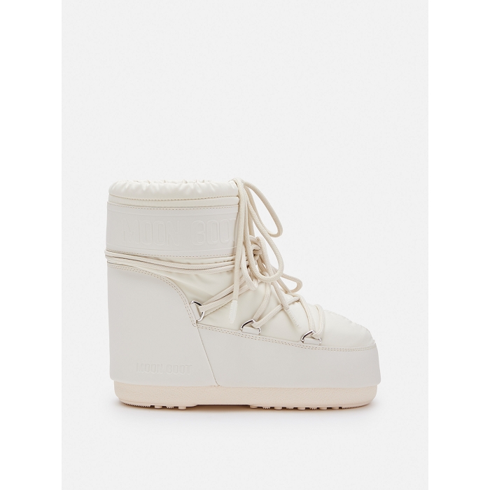 Moon boot chaussures moon boot cream icon low rubber 