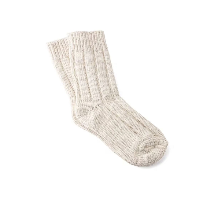 Birkenstock accessoires birkenstock chaussettes white cotton twist femme 