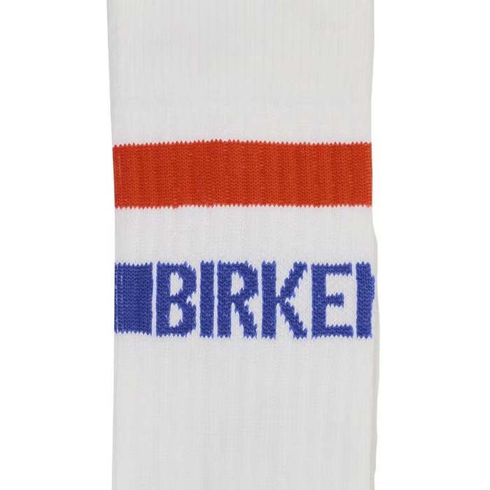 Birkenstock accessoires birkenstock chaussettes white cotton crew stripe 9160301_2